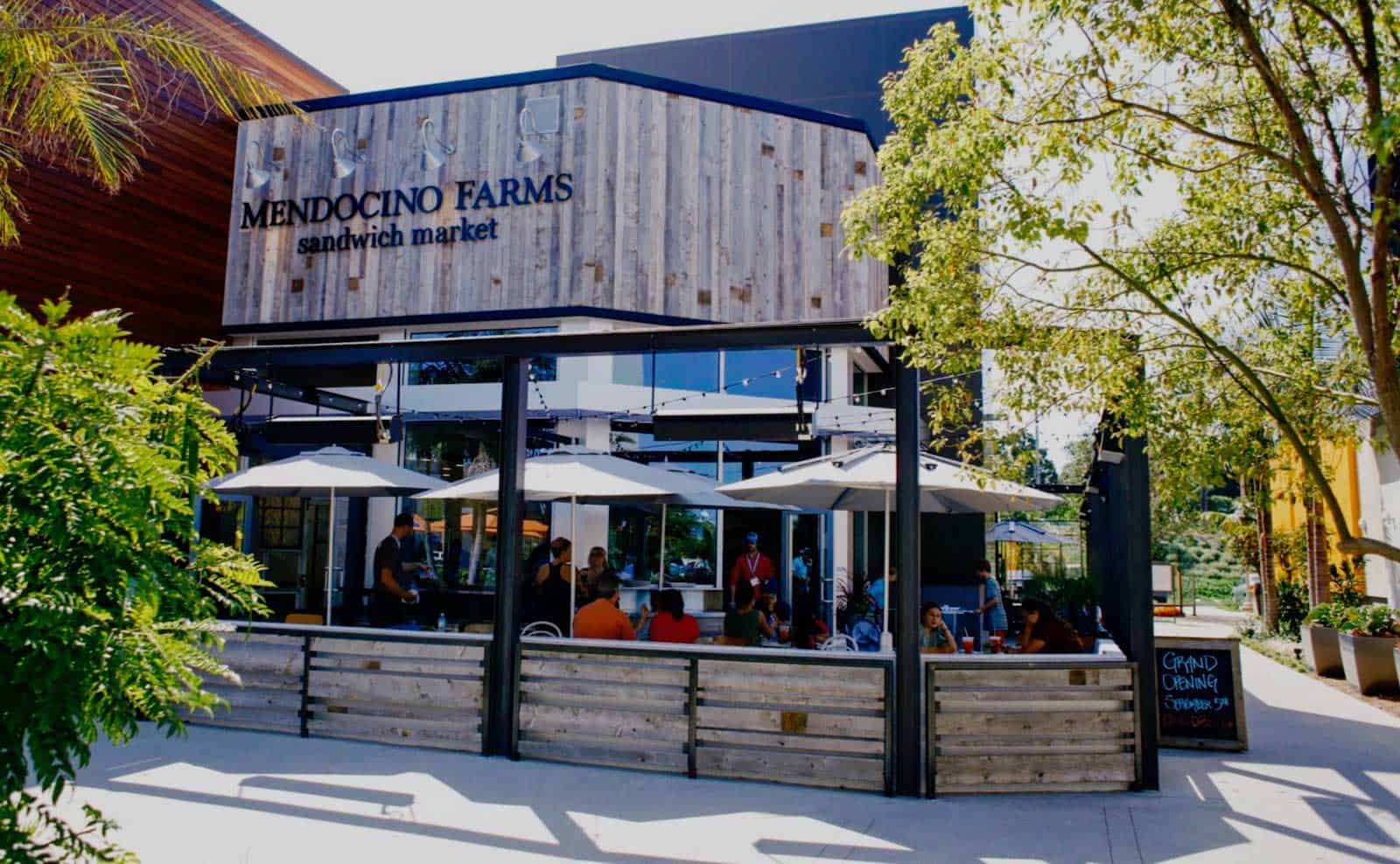 Mendocino Farms gray wood siding